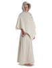 Mittelalter Cape Herat in Beige Seitenansicht