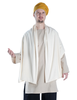 Mittelalter Schultertuch Vigletus in Beige Frontansicht 2