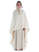 Wikinger Umhang Kristin in Beige Frontansicht