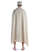 Wikinger Umhang Hakon in Beige Rückansicht