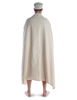 Wikinger Umhang Hakon in Beige Rückansicht