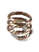 Mittelalter Ring Astyanax aus Messing-Weißmetall-Kupfer in  Frontansicht