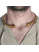 Wikinger Halsring (Torque) Diomedes aus Messing in  Frontansicht 4