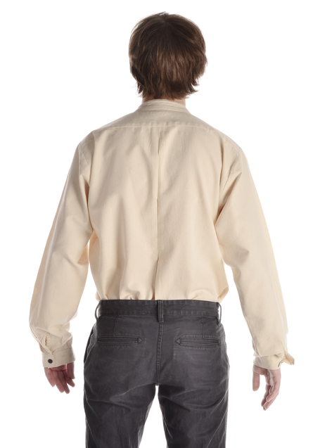 Mittelalter Hemd Orilus in Beige Rückansicht