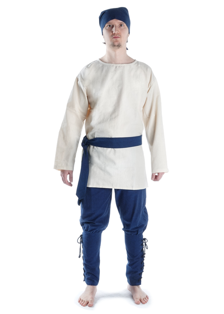 Wikinger Hose Loki in Blau Frontansicht 2