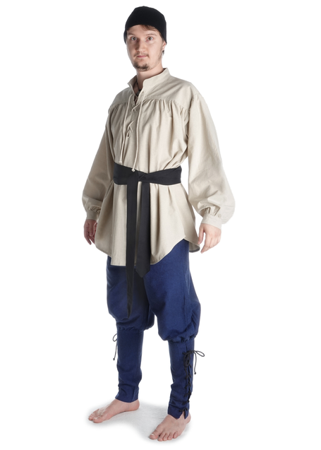 Wikinger Hose Loki in Blau Frontansicht 3