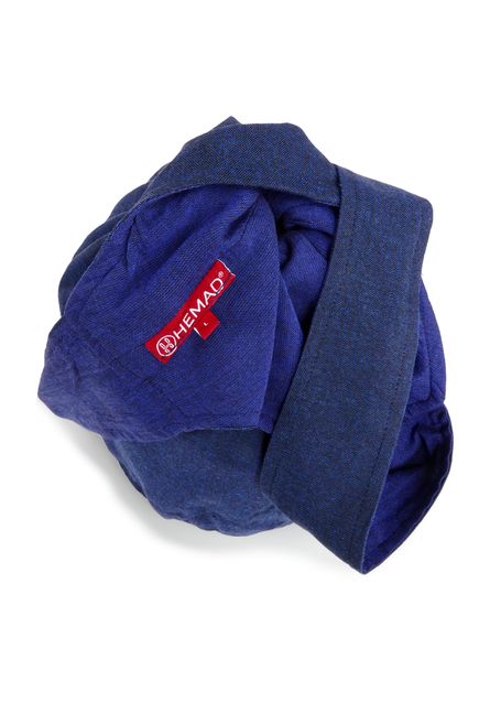 Mittelalter Tasche Irmenfried in Blau Detailansicht