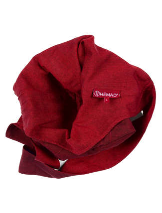 Mittelalter Tasche Irmenfried in Rot Detailansicht 4