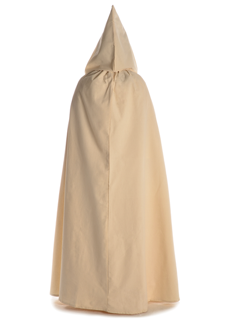 Mittelalter Umhang Sunnhild in Beige Rückansicht