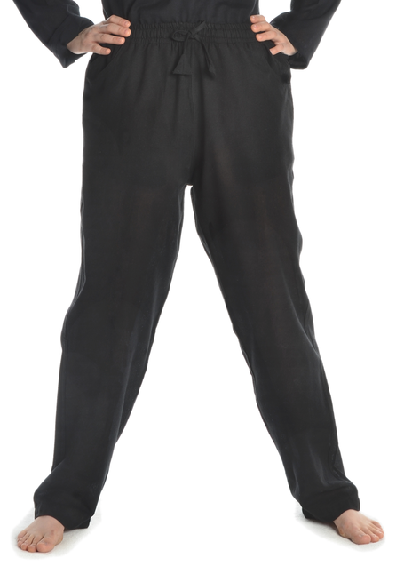 Mittelalter Hose Floraete in Schwarz Frontansicht