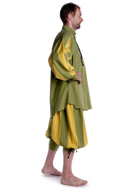Landsknecht Hose Morold in MISSING: lightgreen-yellow Seitenansicht