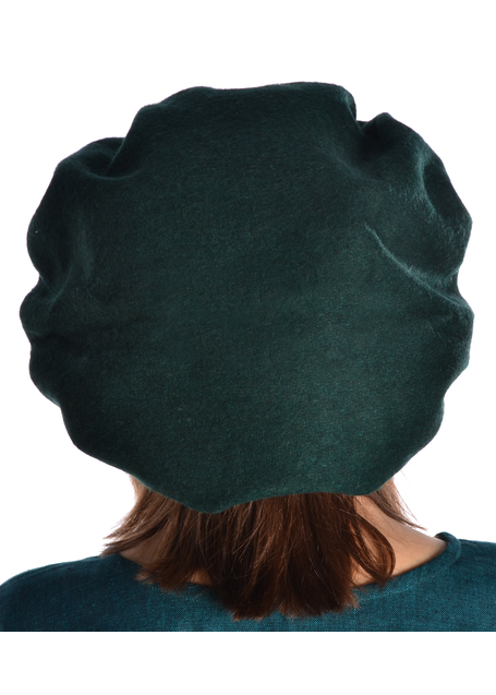 Mittelalter Barett Verena in Grün Rückansicht