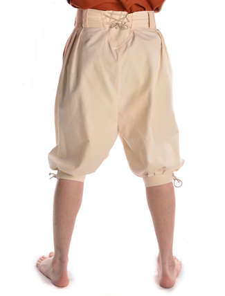 Piraten Hose Urgan in Beige Rückansicht 2