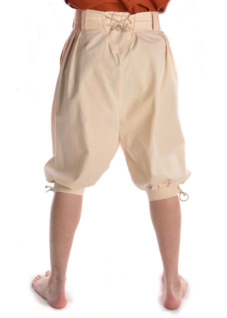 Piraten Hose Urgan in Beige Rückansicht 2