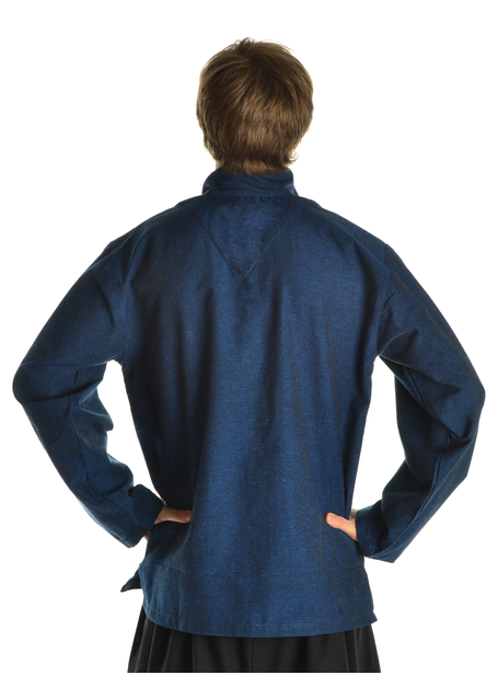 Korsaren Hemd Kaylet in Blau Rückansicht