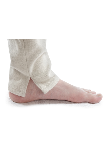 Mittelalter Beinlinge Wigalois in Beige Detailansicht