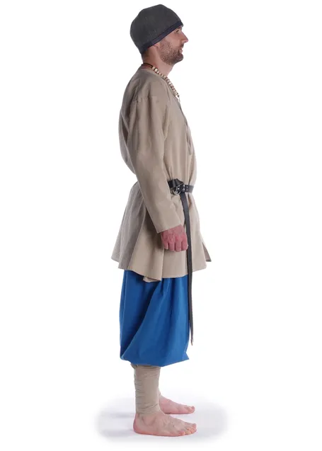 Wikinger Hose Odin in Königsblau Seitenansicht 4