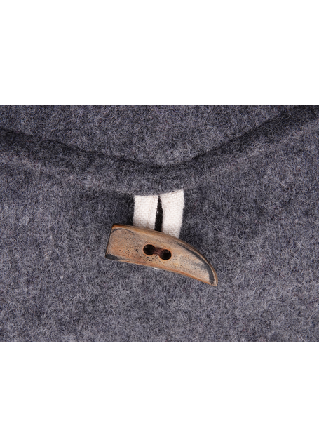 Mittelalter Tasche Widia in Grau Detailansicht