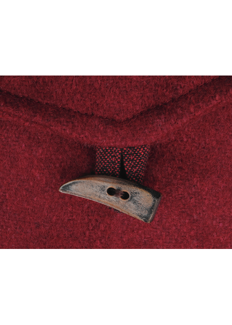 Mittelalter Tasche Widia in Rot Detailansicht