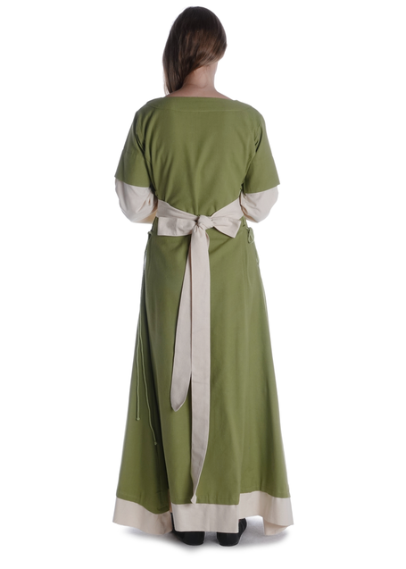 Mittelalter Gürtel Jörd in Beige Rückansicht