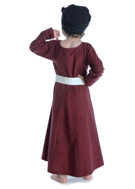 Mittelalter Gürtel Buri in Beige Rückansicht