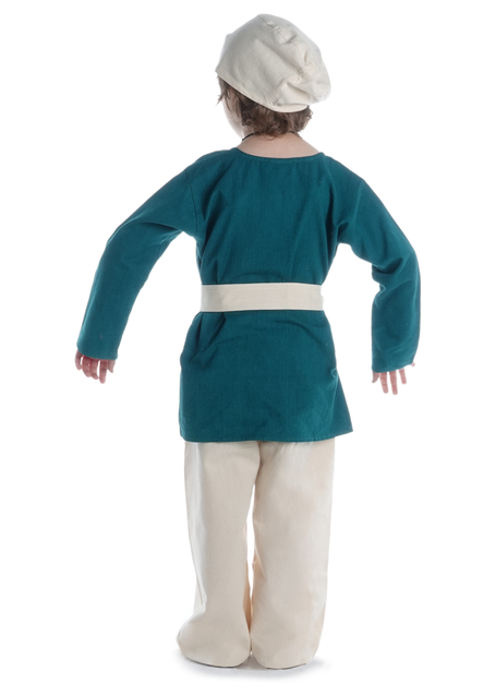 Mittelalter Gürtel Buri in Beige Rückansicht 2