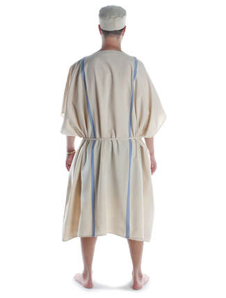 Römer Tunika Nisus in MISSING: beige-lightblue Rückansicht