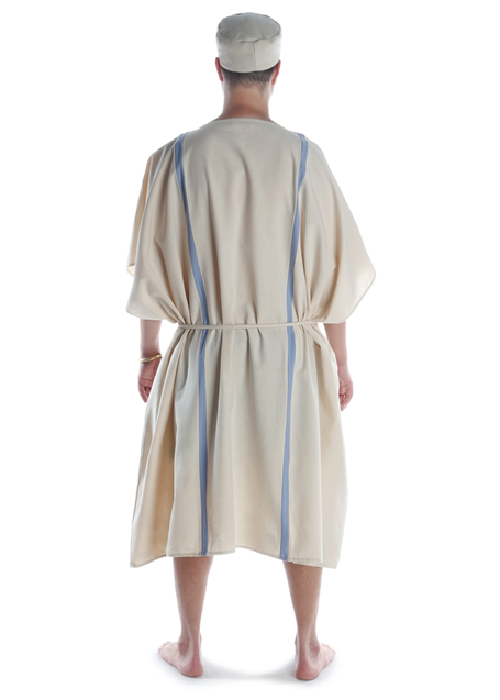 Römer Tunika Nisus in MISSING: beige-lightblue Rückansicht