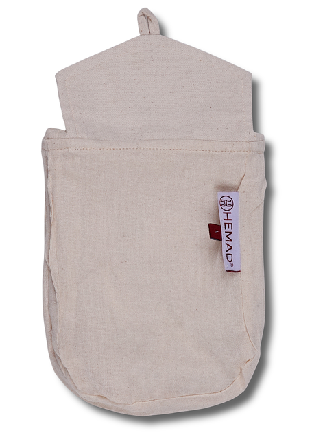 Mittelalter Tasche Vidga in Beige Detailansicht