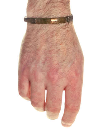 Mittelalter Armreif Priamos aus Kupfer in  Frontansicht 4