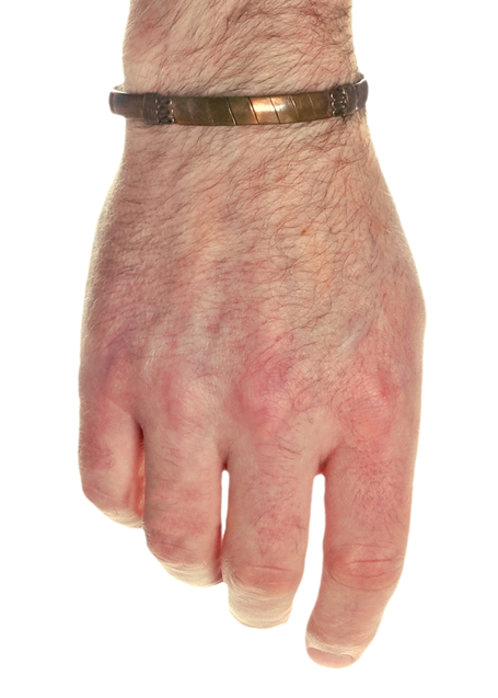 Mittelalter Armreif Priamos aus Kupfer in  Frontansicht 4