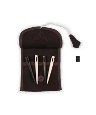 Nadelbinden Stricknadel Set mit Tasche Alfhild