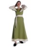 Mittelalter Gürtel Jörd in Beige Frontansicht 3