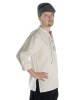 Mittelalter Schnühemd Edward in Beige Seitenansicht