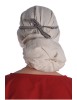 Mittelalter Kopftuch Damaris in Beige Rückansicht