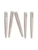 Wikinger Nadelbinden Stricknadel Astrid aus Knochen in Beige Frontansicht 3