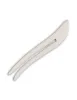 Wikinger Haarnadel Sira aus Knochen in Beige Frontansicht